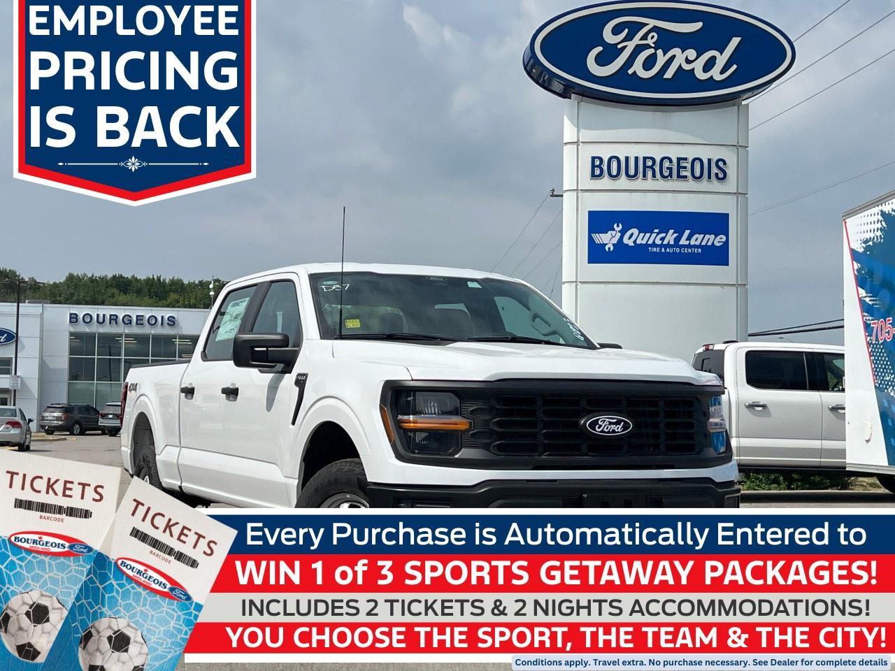 New 2025 Ford F-150 XL 4WD SUPERCREW 6.5' BOX for sale in Midland, ON