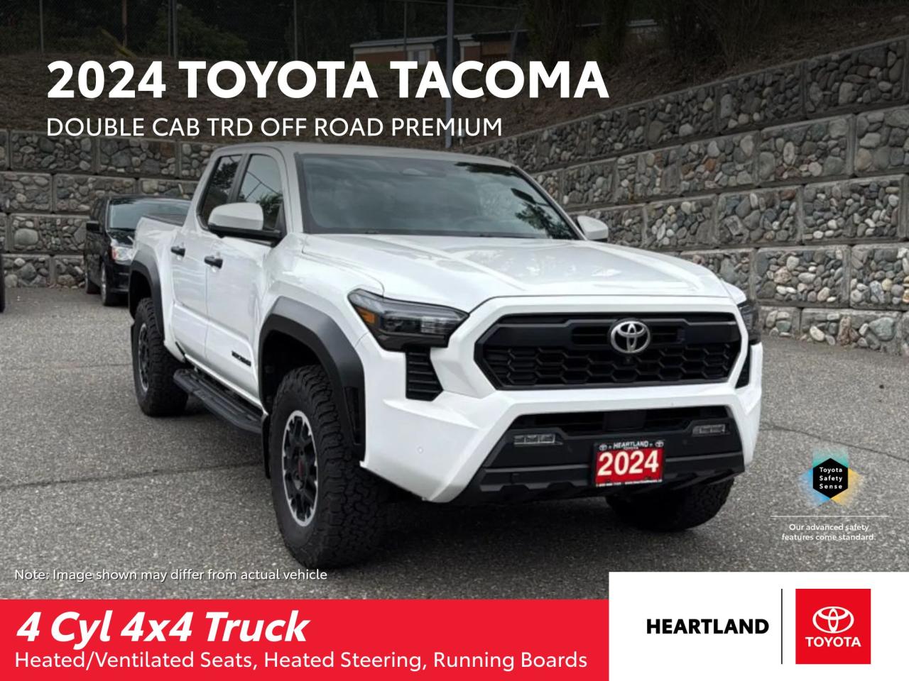 Used 2024 Toyota Tacoma Double Cab AT TRD Off Road Premium for sale in Williams Lake, BC