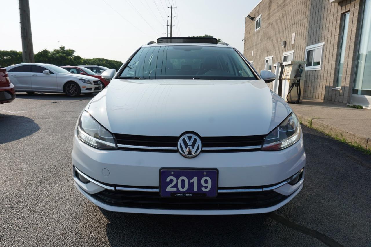 2019 Volkswagen Golf Sportwagen HIGHLINE DSG AWD CERTIFIED *1 OWNER*FREE ACCIDENT* CAMERA BLUETOOTH HEATED LEATHER P.ROOF CRUISE ALLOYS - Photo #2