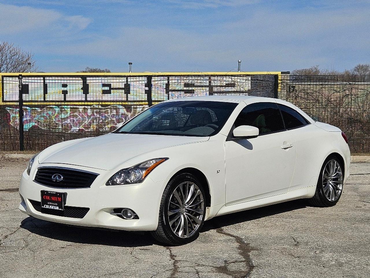 2014 Infiniti Q60 SPORT CONVERTIBLE-TECH PKG-NAVIGATION Photo