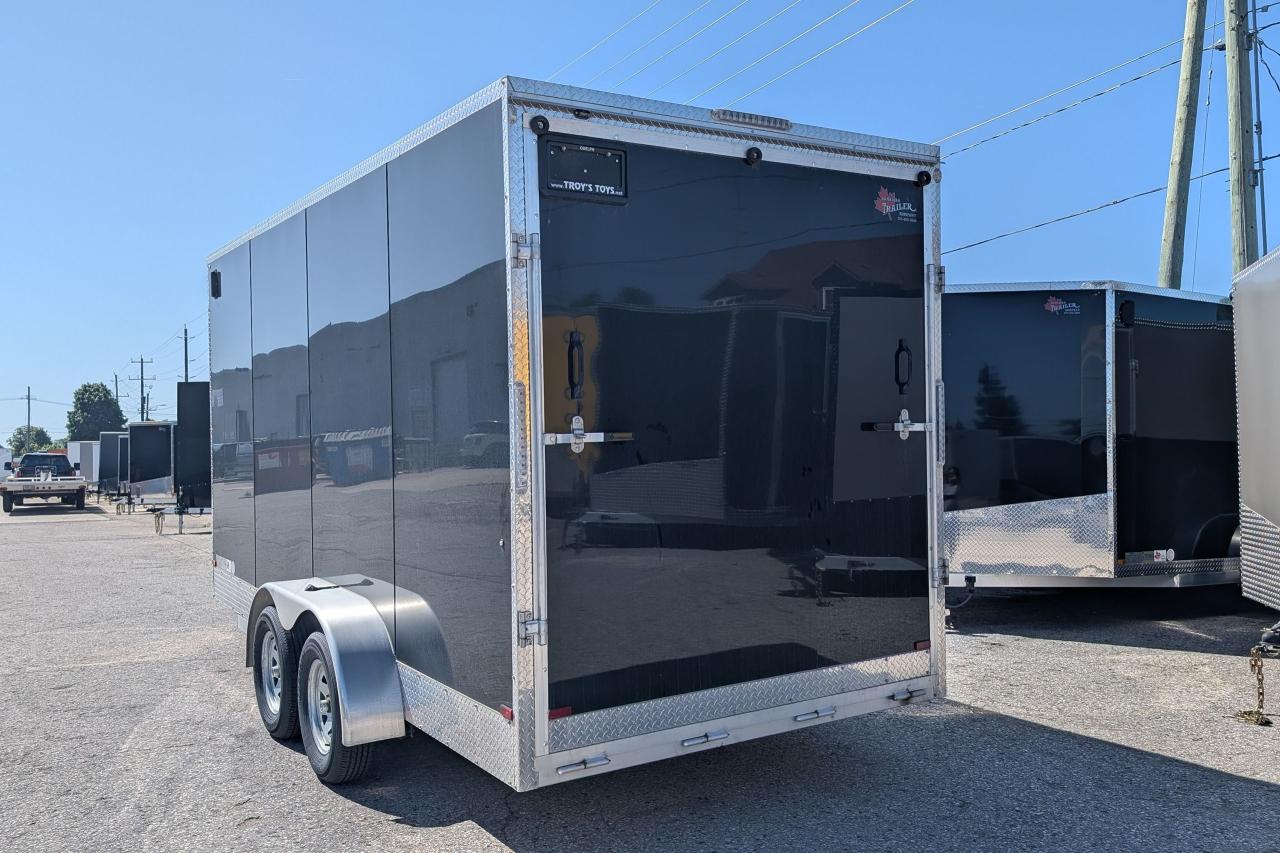 2024 Canadian Trailer Company 7x16 V-Nose Cargo Trailer Aluminum Tandem Axle Photo3