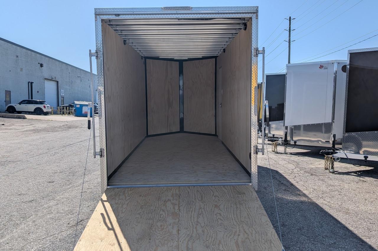 2024 Canadian Trailer Company 7x16 V-Nose Cargo Trailer Aluminum Tandem Axle Photo5