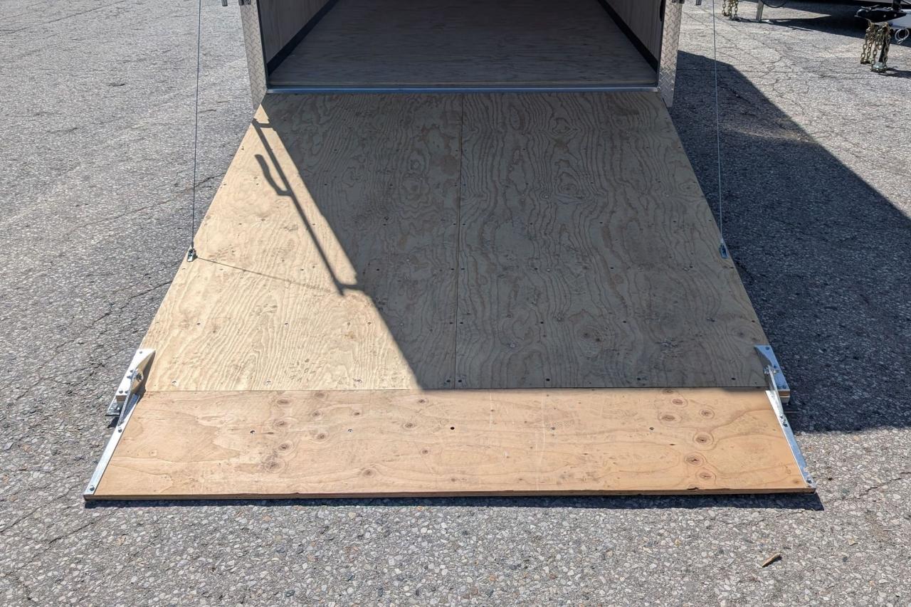 2024 Canadian Trailer Company 7x16 V-Nose Cargo Trailer Aluminum Tandem Axle