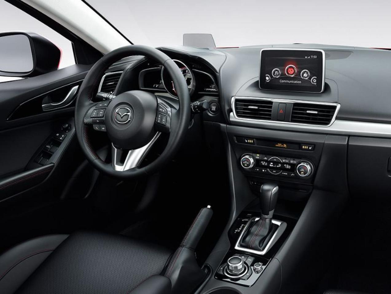 2014 Mazda MAZDA3 GT-SKY/ LOADED / LEATHER / ROOF / NAVI/ REAR CAM - Photo #2