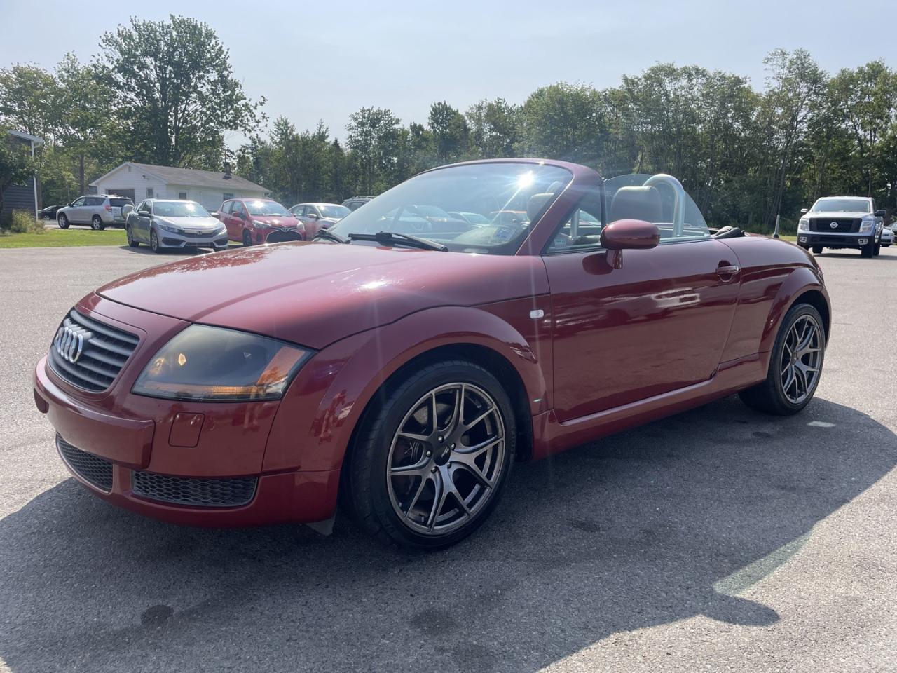 Used 2001 Audi TT Roadster Quattro / 225HP / CONVERTIBLE / SADDLEBAG BROWN CUSTOM LEATHER for sale in Truro, NS
