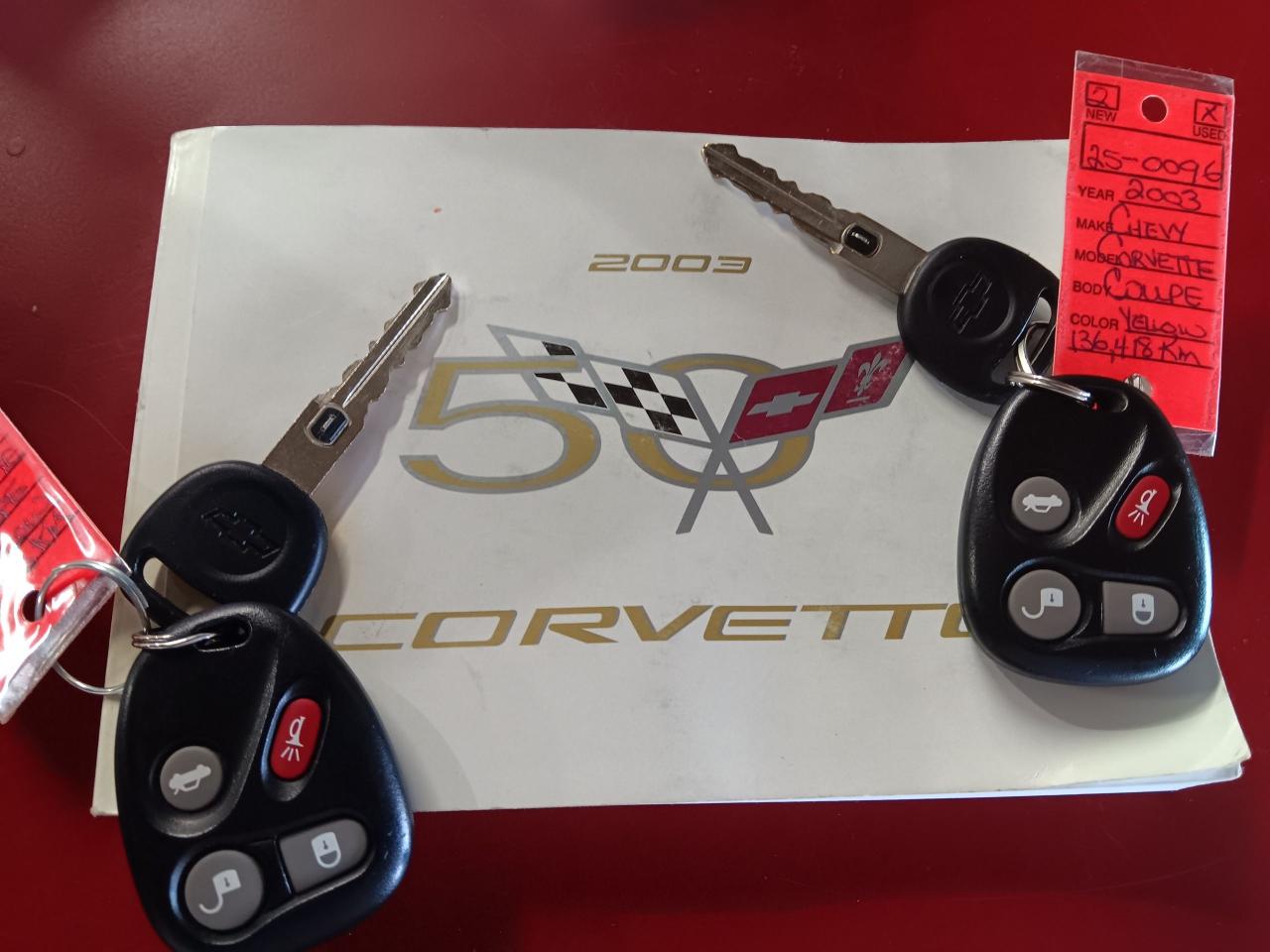 2003 Chevrolet Corvette 50TH Anniversary HUD 5.7 Liter Leather Bose - Photo #25