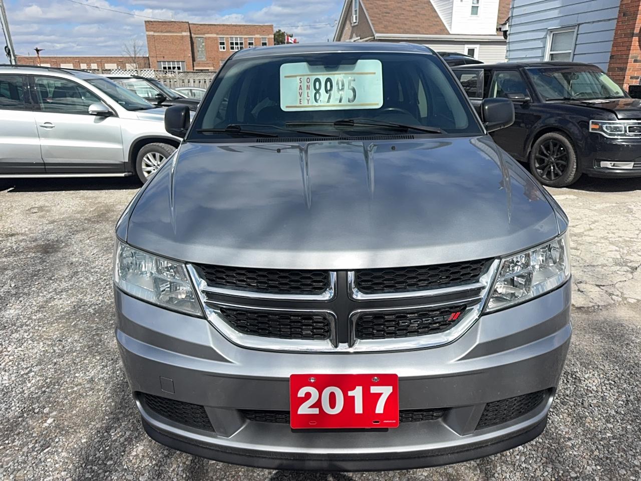 <div>2017 Dodge journey SE silver with black interior comes with full set of winter tires on rims fully certified Assurant coast to coast 6 months 6000 km warranty $2500 per claim included looks and runs great&nbsp;</div>