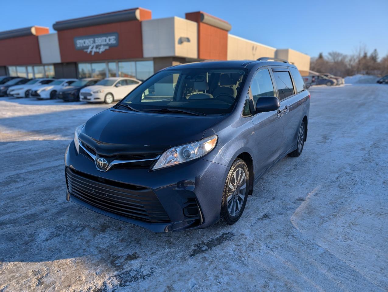 <p>Finance this vehicle! Apply at stonebridgeauto.com</p><p>&nbsp;</p><p>2020 Toyota Sienna LE with 147000km. 3.5L V6 AWD. Clean title and safetied. 1 owner vehicle.&nbsp;</p><p>&nbsp;</p><p>Heated seats</p><p>&nbsp;</p><p>Back up camera</p><p>&nbsp;</p><p>Tri climate control</p><p>&nbsp;</p><p>Power sliding doors</p><p>&nbsp;</p><p>Power liftgate</p><p>&nbsp;</p><p>Bluetooth</p><p>&nbsp;</p><p>Power drivers seat&nbsp;</p><p>We take trades! Vehicle is for sale in Steinbach by STONE BRIDGE AUTO INC. Dealer #5000 we are a small business focused on customer satisfaction. Text or call before coming to view and ask for sales</p>