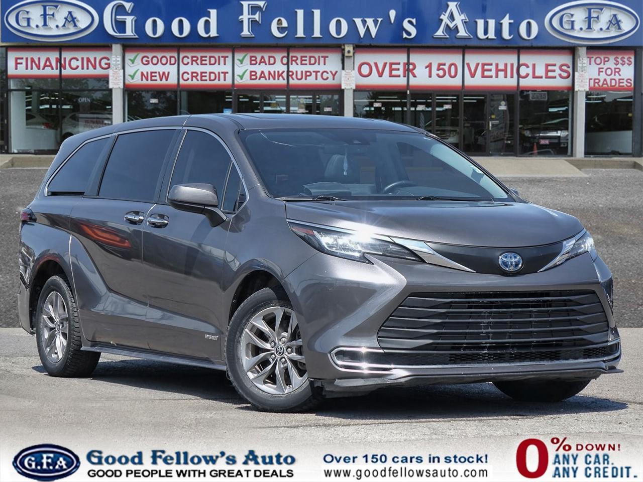 Used 2021 Toyota Sienna XLE MODEL, HYBRID, FWD, 8 PASSENGER, LEATHER SEATS for sale in Toronto, ON