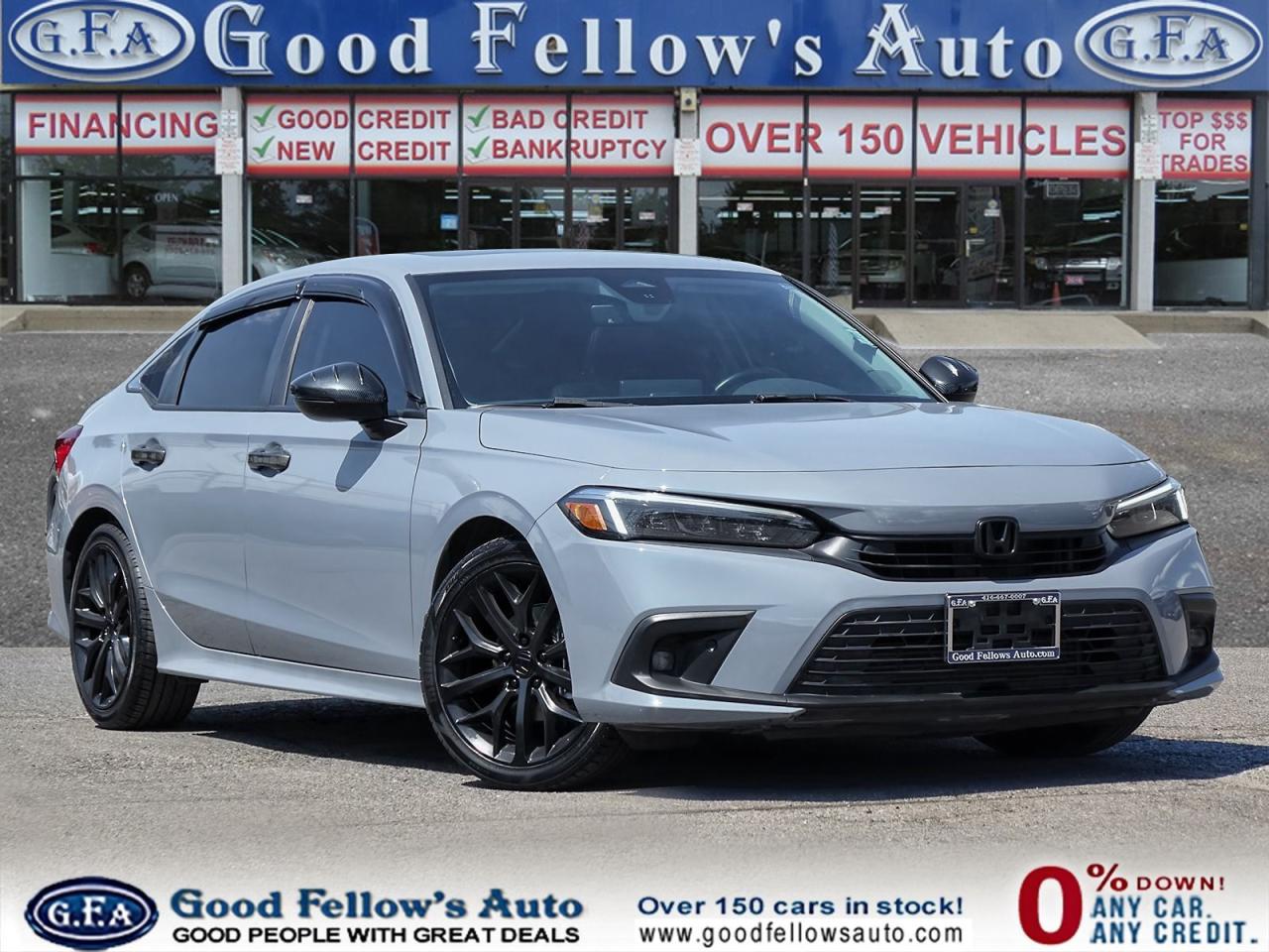Used 2022 Honda Civic TOURING MODEL, LEATHER SEATS, SUNROOF, NAVIGATION, for sale in North York, ON