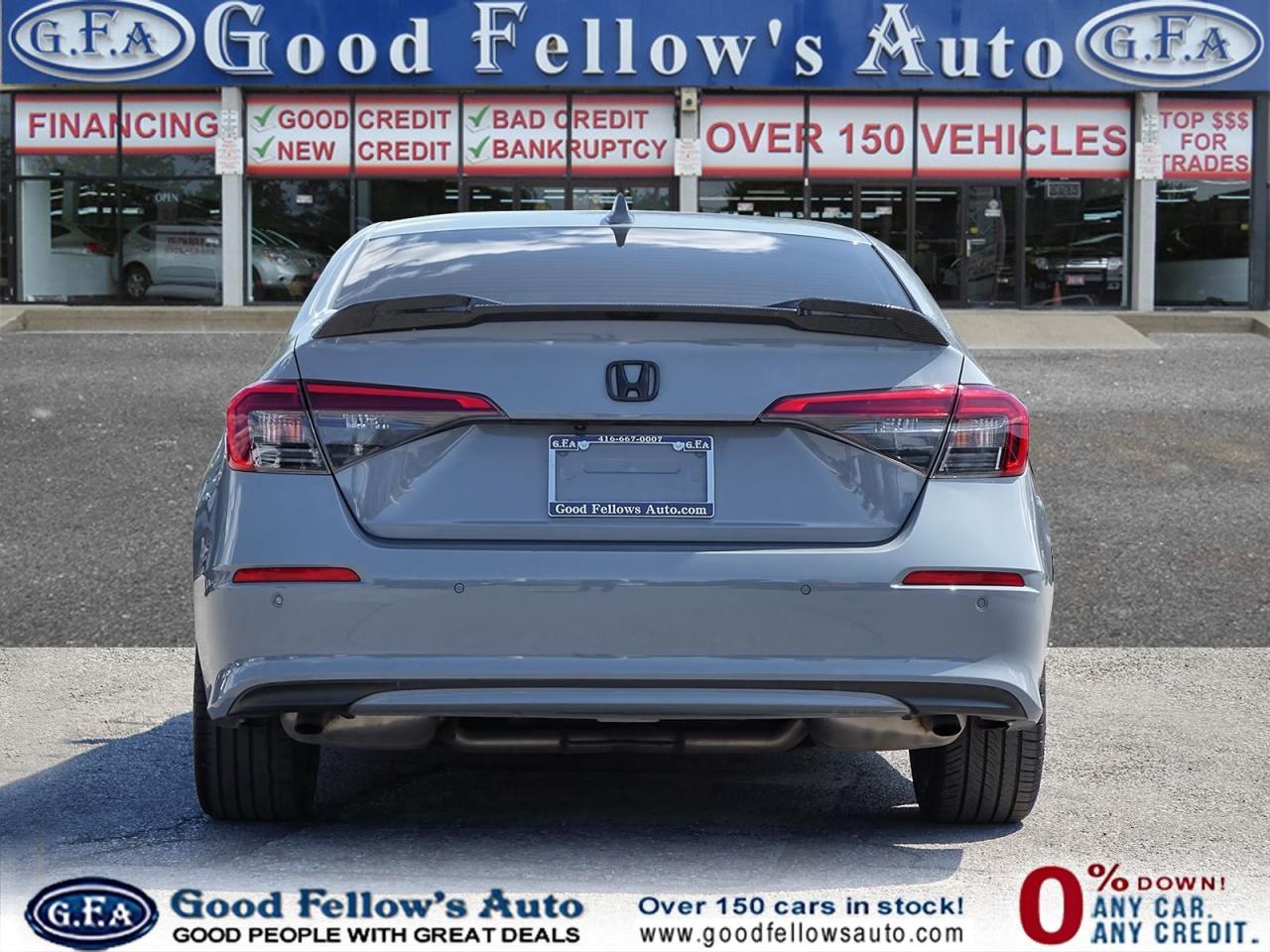 2022 Honda Civic TOURING MODEL, LEATHER SEATS, SUNROOF, NAVIGATION, - Photo #4