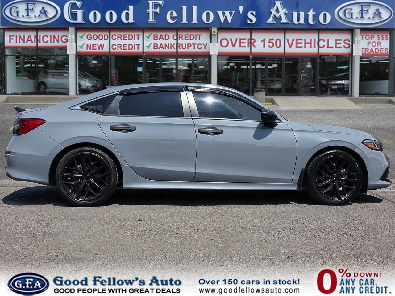 2022 Honda Civic TOURING MODEL, LEATHER SEATS, SUNROOF, NAVIGATION, - Photo #3