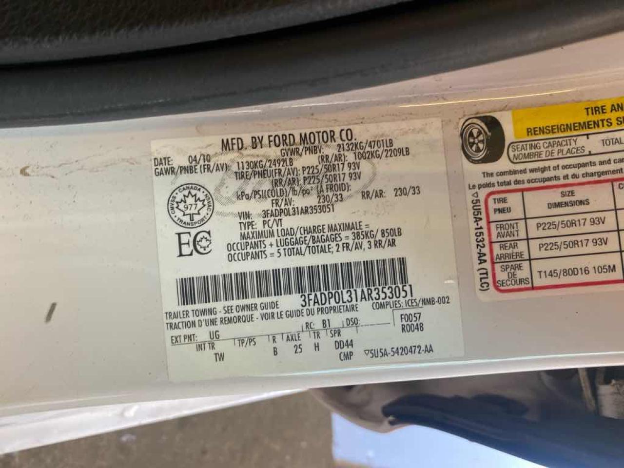 2010 Ford Fusion HYBRID - Photo #12