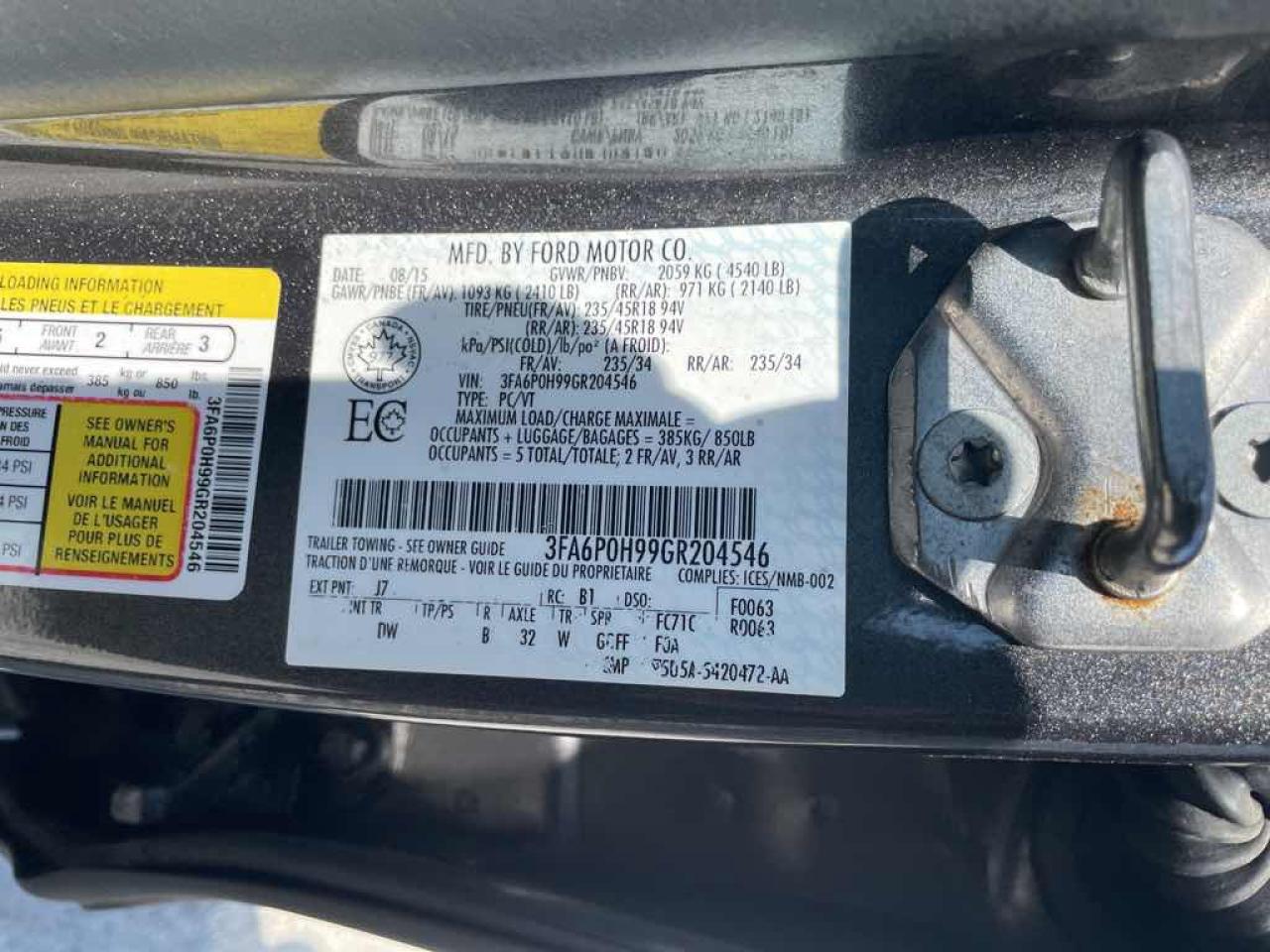 2016 Ford Fusion SE - Photo #13