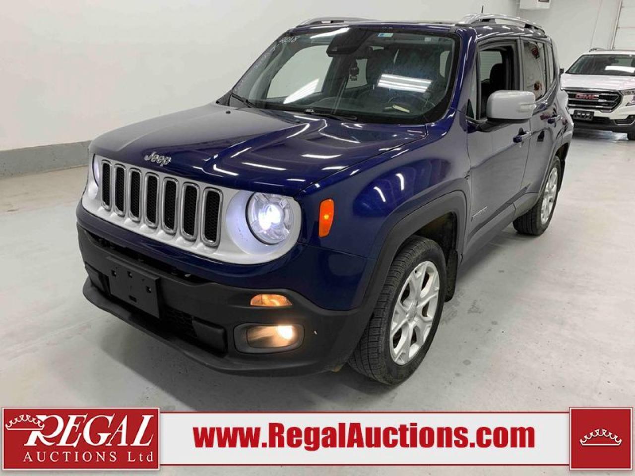 Used 2018 Jeep Renegade Limited for sale in Calgary, AB