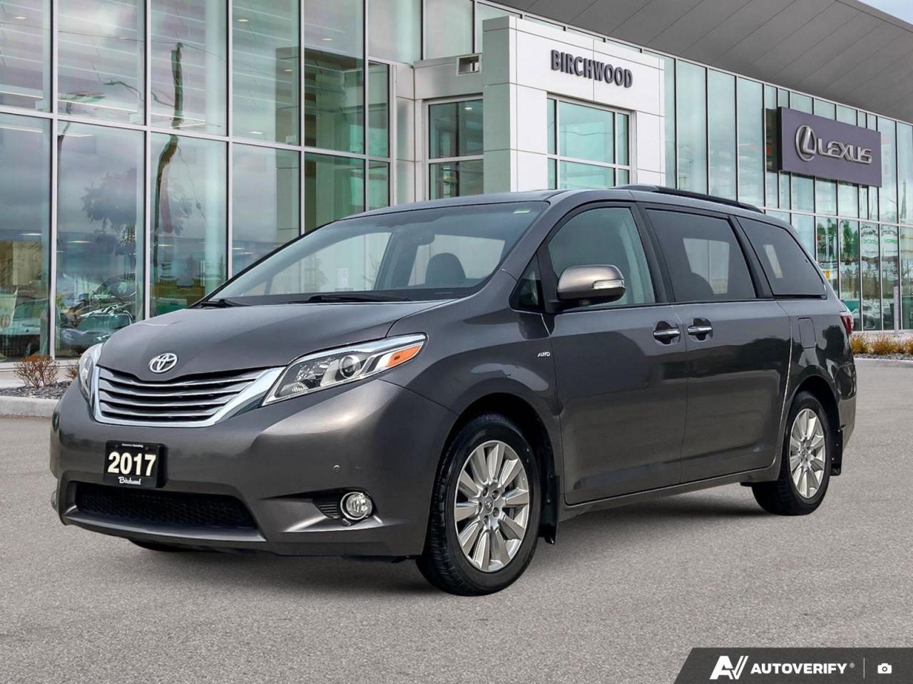 Used 2017 Toyota Sienna XLE AWD | LOCAL for sale in Winnipeg, MB