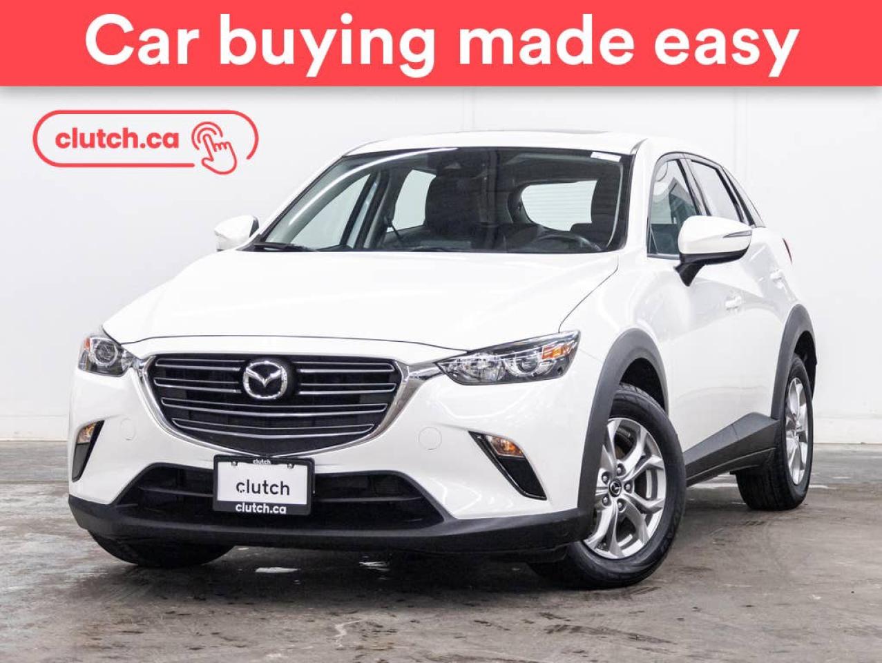 Used 2019 Mazda CX-3 GS AWD w/ Luxury Pkg w/ Front Heated Seats, Rearview Cam, Climate Control for sale in Toronto, ON