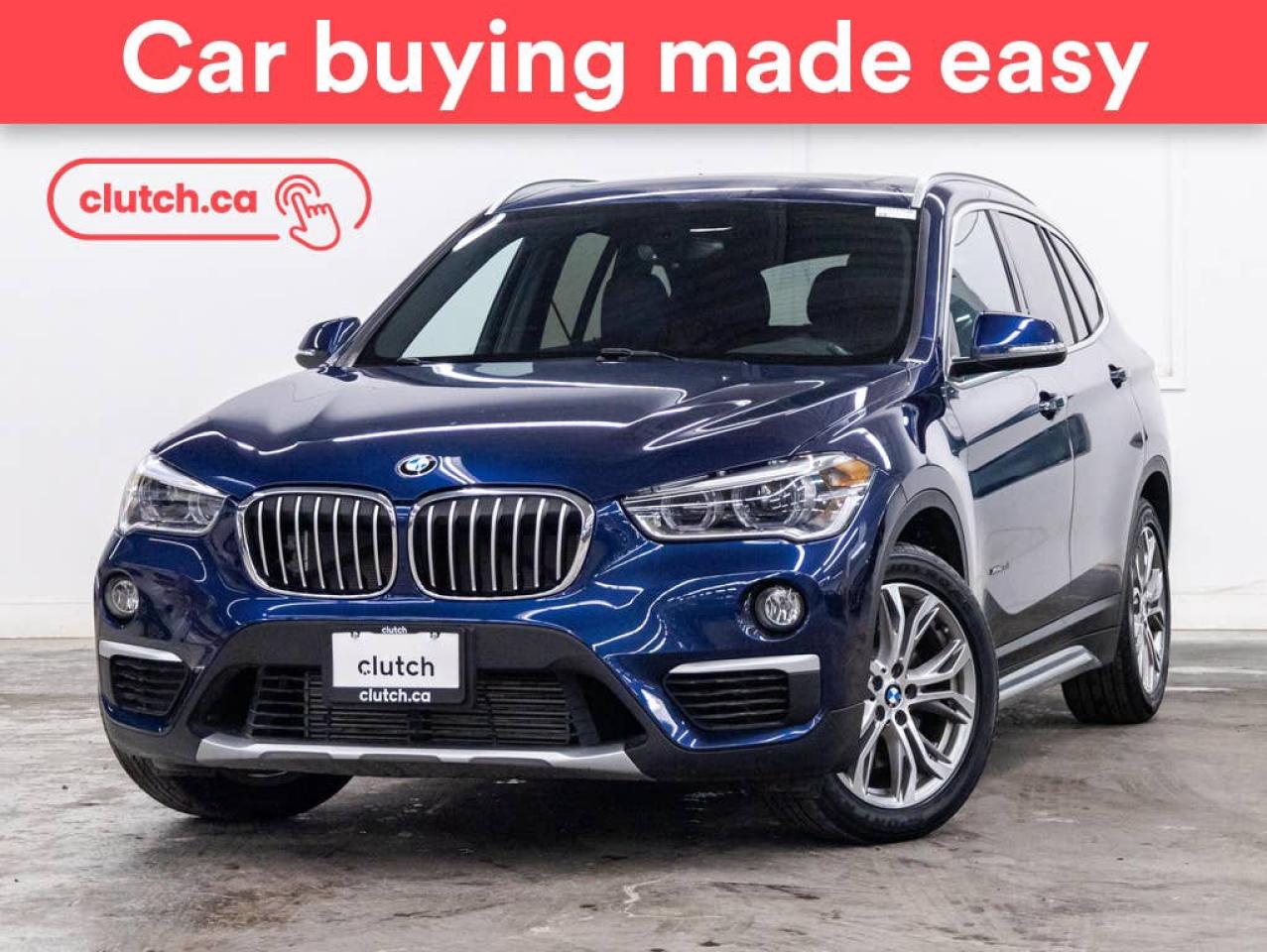 Used 2018 BMW X1 xDrive28i AWD w/ Heated Steering Wheel, Sunroof, Rearview Cam for sale in Toronto, ON