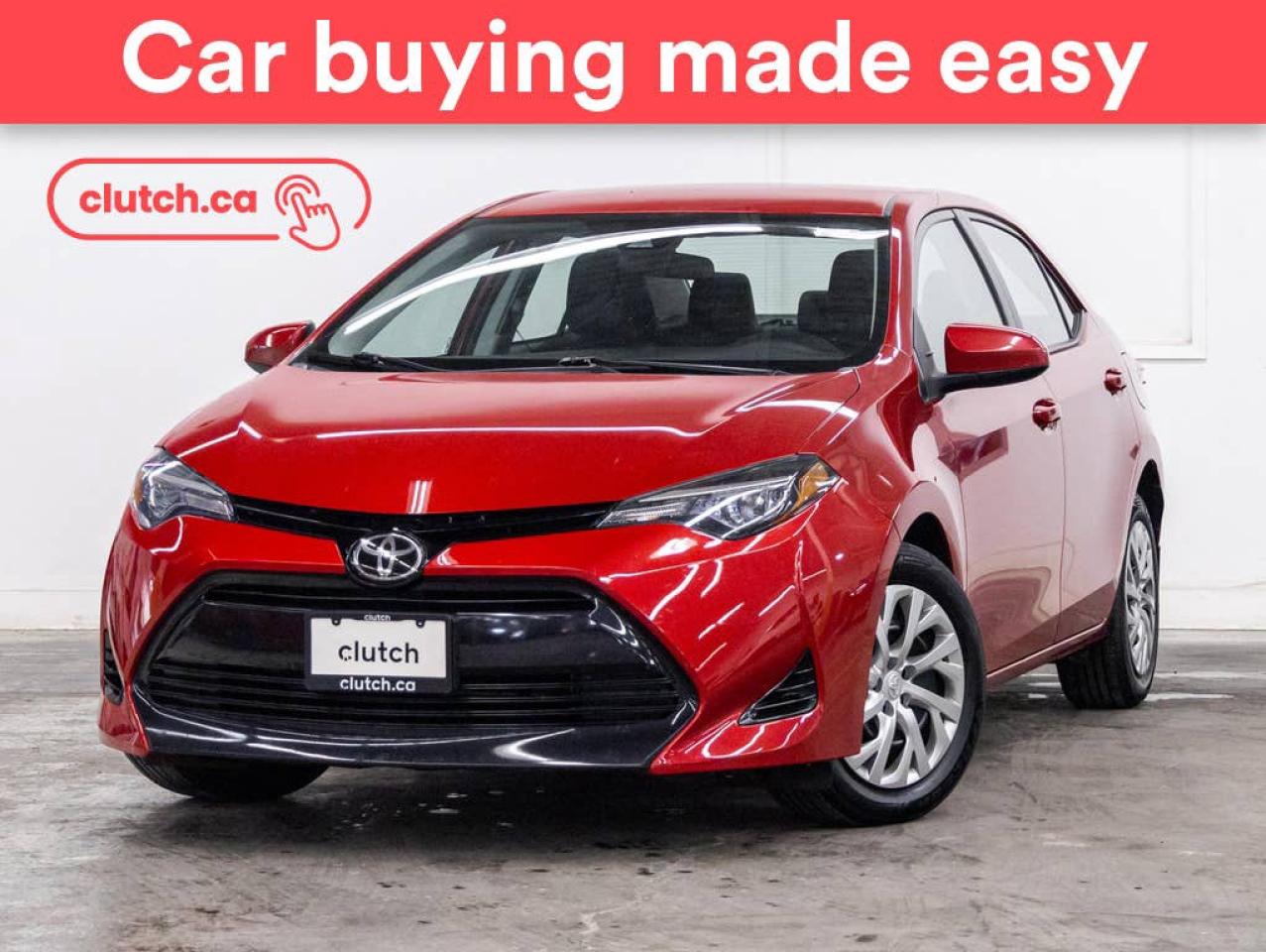 Used 2017 Toyota Corolla LE w/ Front Heated Seats, Rearview Cam, Climate Control for sale in Toronto, ON