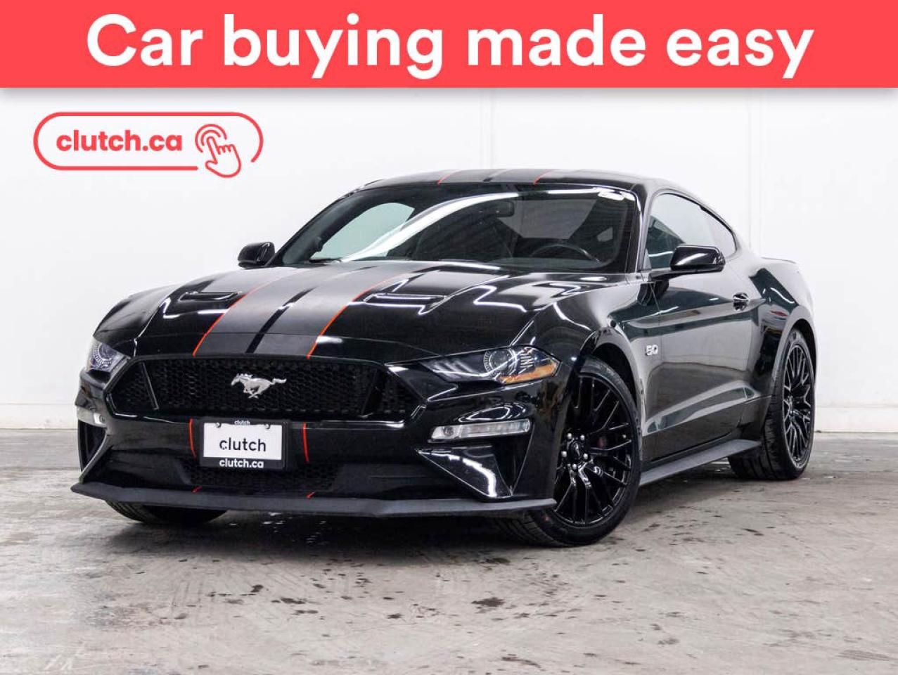 Used 2018 Ford Mustang GT Premium w/ Push Button Start, Rearview Cam, Dual Zone A/C for sale in Toronto, ON