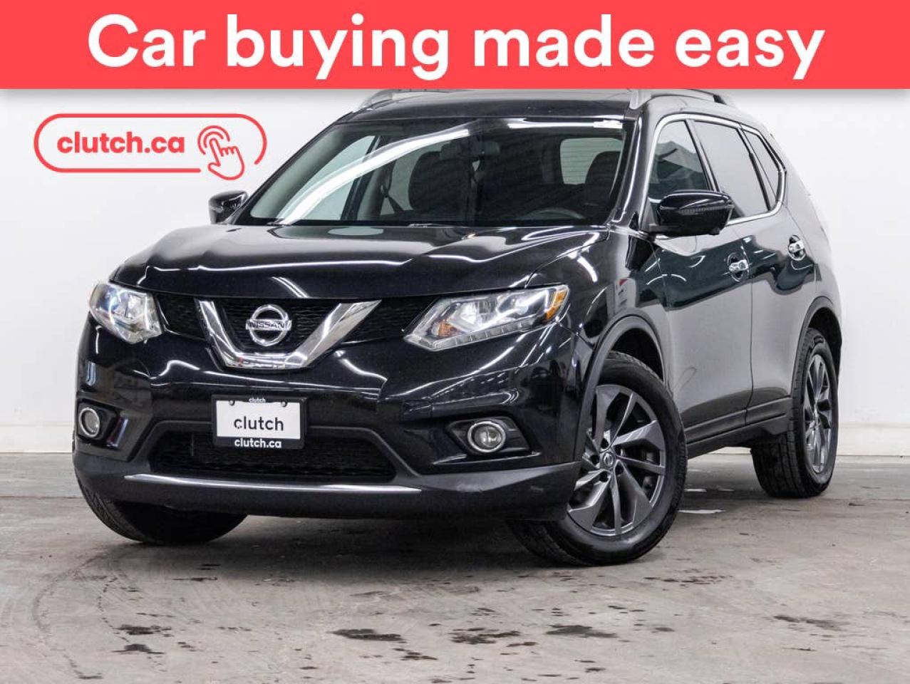 Used 2016 Nissan Rogue SL AWD w/ Front Heated Seats, Sunroof, 360 Cam for sale in Toronto, ON