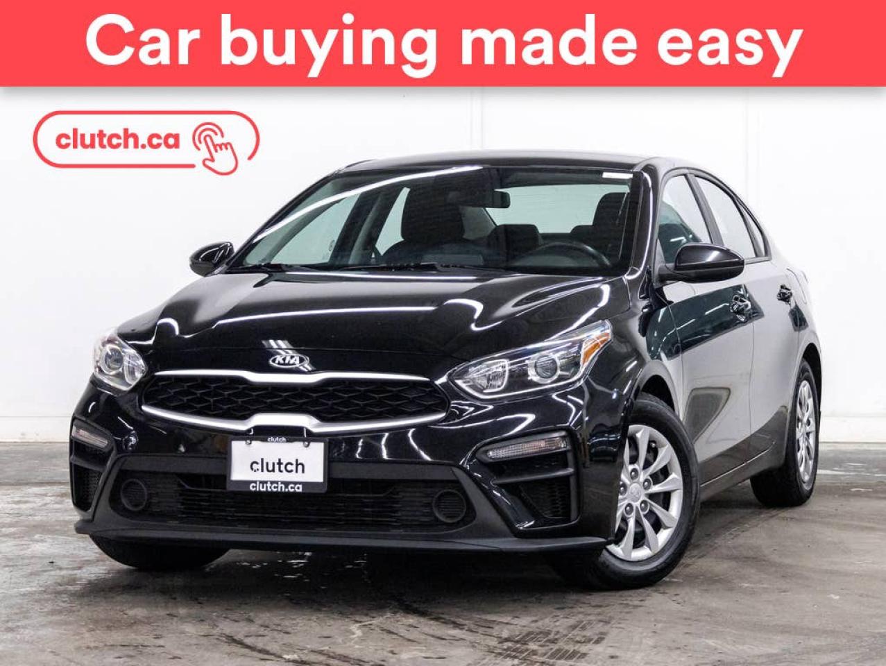 Used 2021 Kia Forte LX w/ Apple CarPlay & Android Auto, Heated Front Seats, Rearview Cam for sale in Toronto, ON