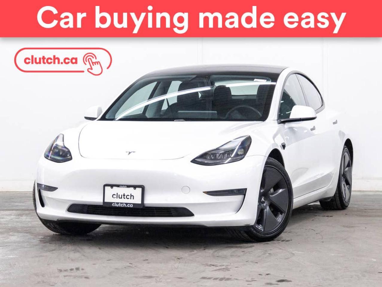 Used 2021 Tesla Model 3 Standard Range Plus w/ Nav, Wireless Charging, Heated Steering Wheel for sale in Toronto, ON