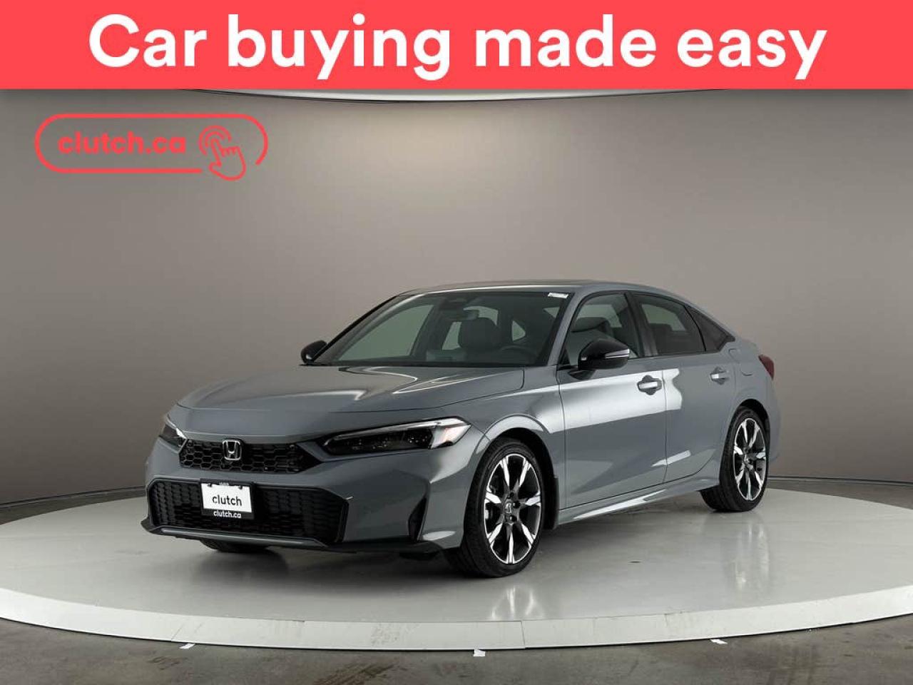 Used 2025 Honda Civic Hybrid Sport Touring w/ Apple CarPlay, Heated Front Seats, Rearview Cam for sale in Toronto, ON