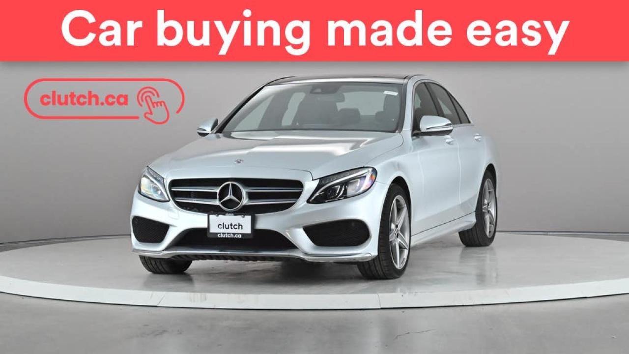 Used 2018 Mercedes-Benz C-Class C 300 4Matic AWD w/ Nav, Heated Front Seats, Rearview Cam for sale in Toronto, ON