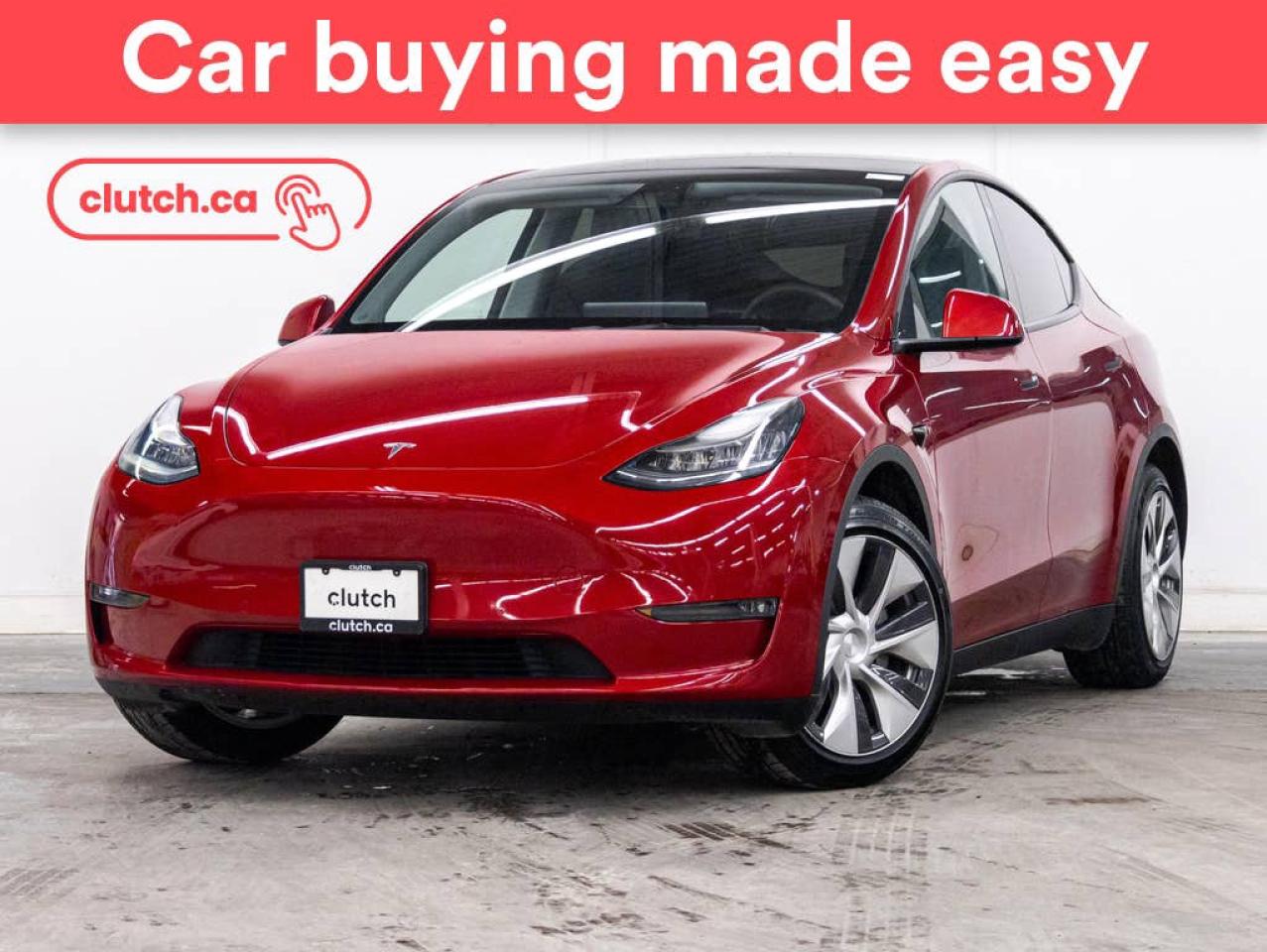 Used 2021 Tesla Model Y Standard Range w/ Front Heated Seats, Rearview Cam, Dual Zone Climate Control for sale in Toronto, ON