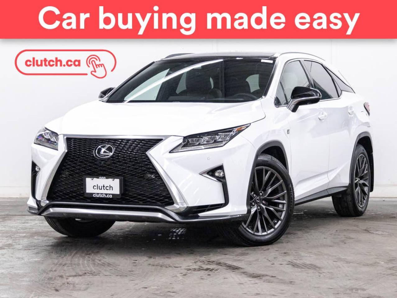 Used 2017 Lexus RX 350 F Sport AWD w/ Push Button Start, Sunroof, Nav for sale in Toronto, ON
