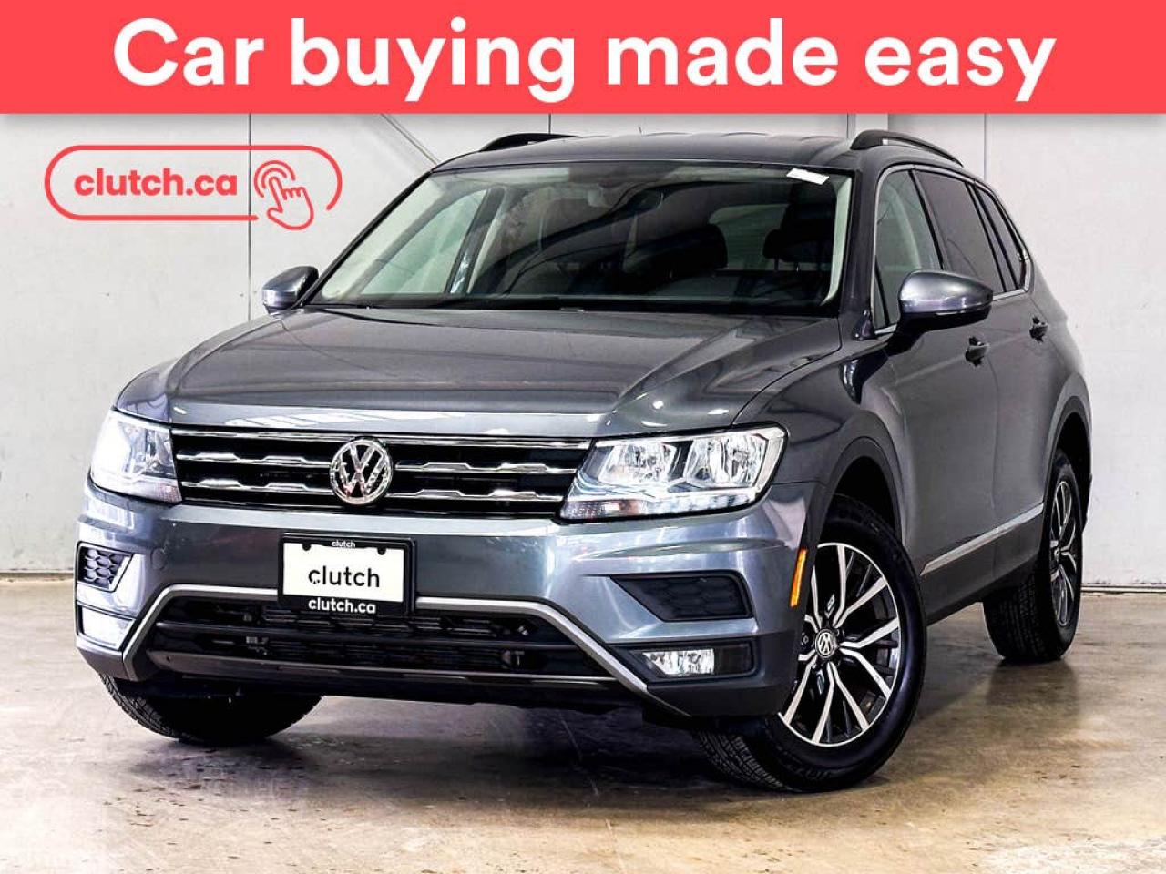 Used 2019 Volkswagen Tiguan Comfortline AWD w/ Apple CarPlay, Heated Front Seats, Rearview Cam for sale in Toronto, ON