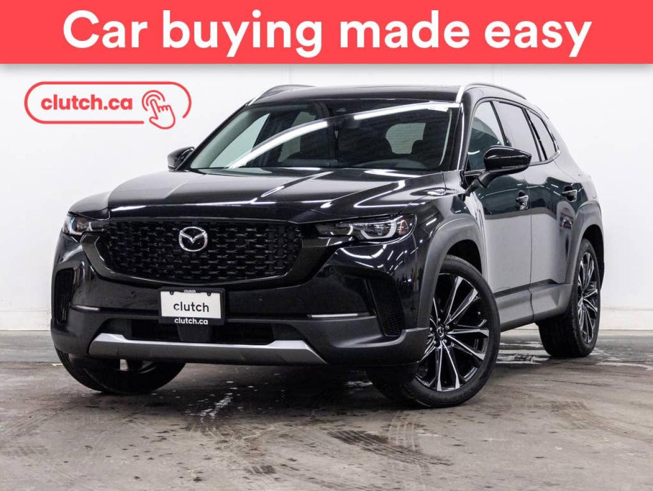 Used 2024 Mazda CX-50 GT AWD w/ Turbo w/ Apple CarPlay & Android Auto, Panoramic Moonroof, Heated Steering Wheel for sale in Toronto, ON