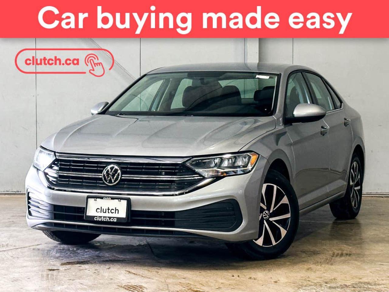 Used 2022 Volkswagen Jetta Trendline w/ Apple CarPlay, Heated Front Seats, Rearview Cam for sale in Toronto, ON