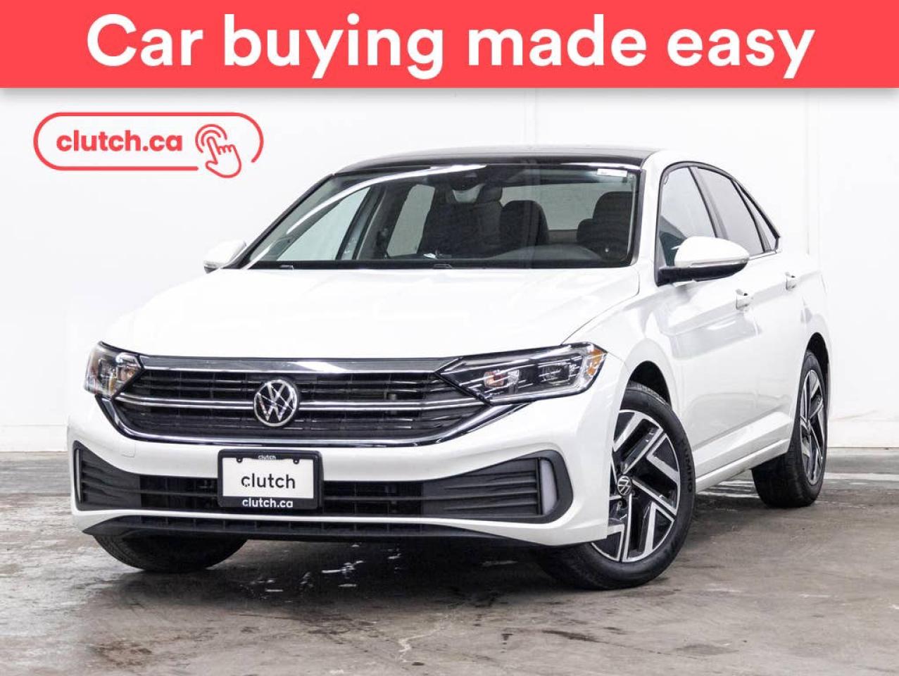 Used 2022 Volkswagen Jetta Highline w/ Apple CarPlay & Android Auto, Sunroof, Rearview Cam for sale in Toronto, ON