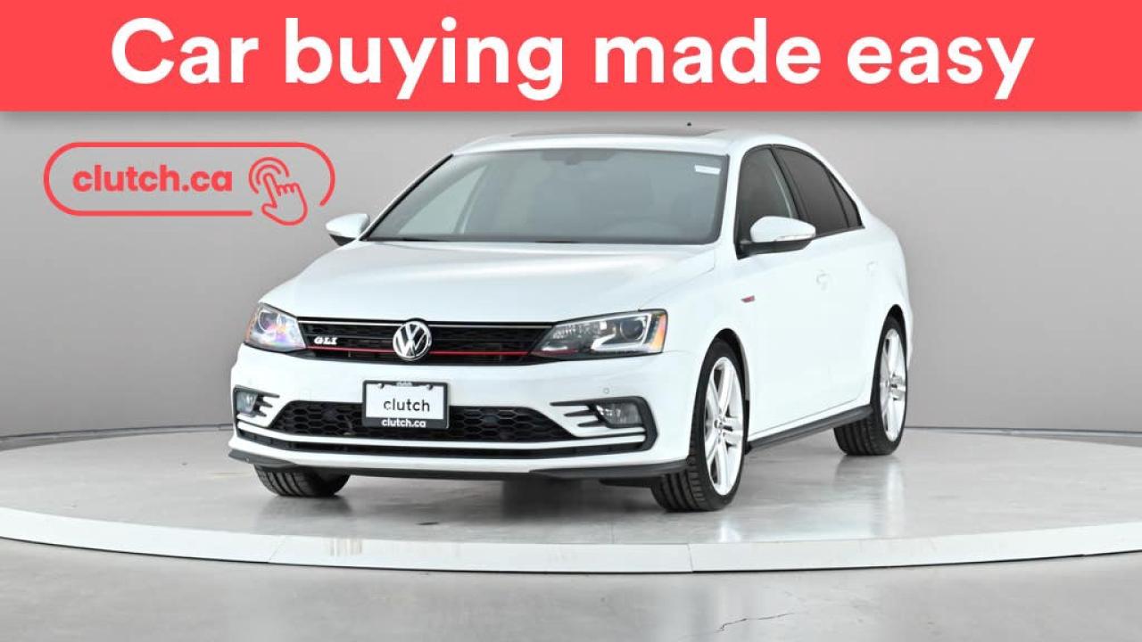 Used 2017 Volkswagen Jetta GLI Autobahn w/ Apple CarPlay, Heated Front Seats, Rearview Cam for sale in Toronto, ON
