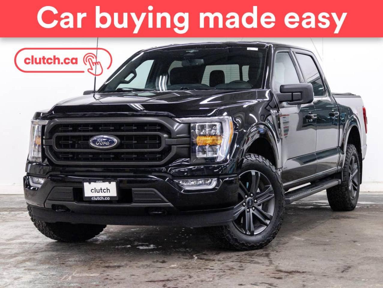 Used 2023 Ford F-150 XLT SuperCrew 5 1/2 ft 4x4 w/ Apple CarPlay & Android Auto, Nav, Rearview Cam for sale in Toronto, ON