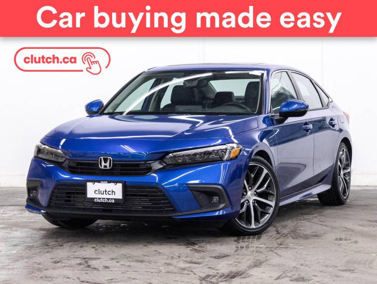 Used 2024 Honda Civic Touring w/ Apple CarPlay & Android Auto, Power Moonroof, Nav for sale in Toronto, ON