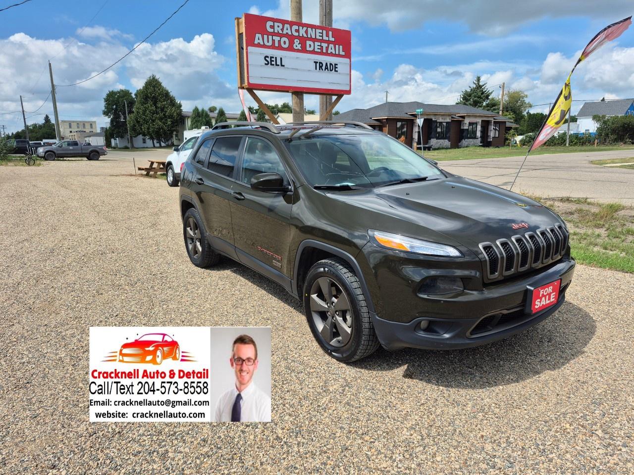 Used 2016 Jeep Cherokee 4WD 4dr 75th Anniversary for sale in Carberry, MB