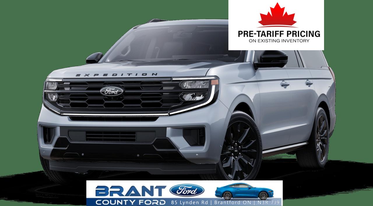 New 2025 Ford Expedition PLATINUM MAX | STEALTH APPERANCE PKG | 3.5L V6 for sale in Brantford, ON