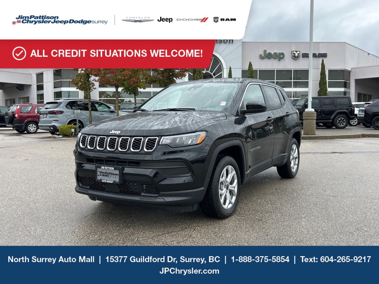 New 2026 Jeep Compass Sport for sale in Surrey, BC