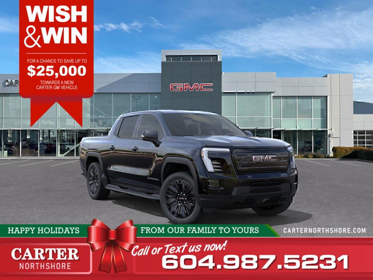 New 2026 GMC Sierra EV ELEVATION 4WD | Costco Members Save Up To $1,200! for sale in North Vancouver, BC