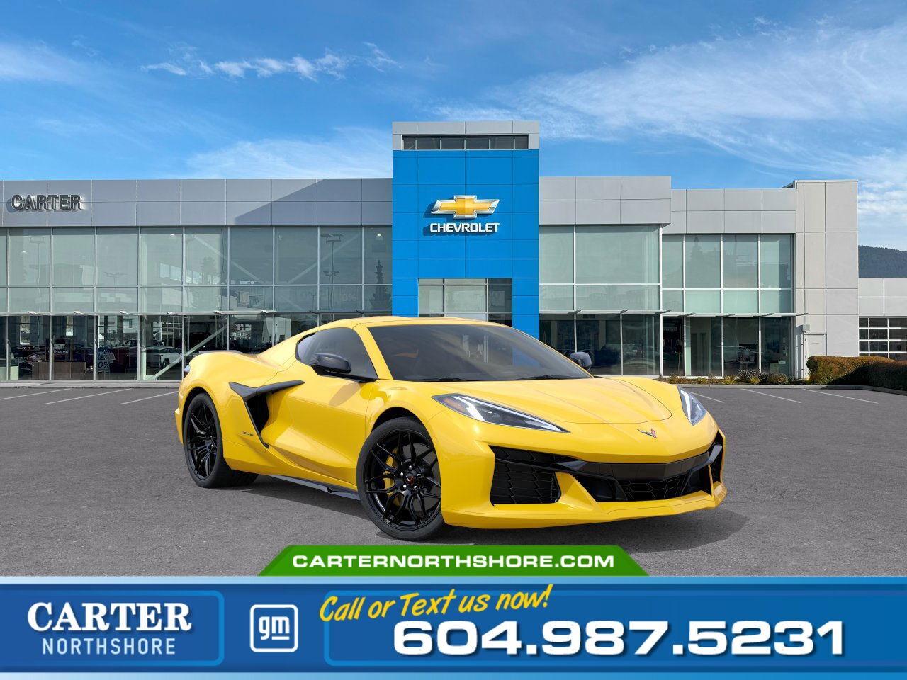 New 2025 Chevrolet Corvette  for sale in North Vancouver, BC