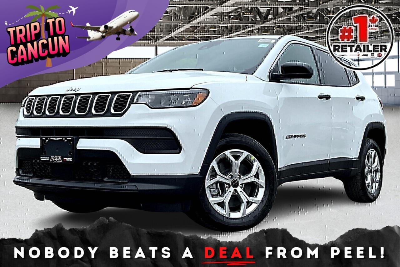 Get a Roundtrip Airfare and 3 Night Accommodation included for Two (2) people with ANY New Car Purchase at Advertised Price*Engage & Explore with Peel Chrysler, Canadas #1 Stellantis FCA Retailer, 9 years in a row! Whether youre inquiring about our latest offers and specials on New or Used Cars, Trucks, SUVS, or seeking guidance, 1-866-652-6197 connects you directly. Dive deeper online or connect with our team to navigate your automotive journey seamlessly. WE TAKE ALL TRADES & CREDIT. WE SHIP ANYWHERE IN CANADA! OUR TEAM IS READY TO SERVE YOU 7 DAYS! *FREE CarFax (click the link above to check it out at no cost to you!)* ______________________________________________________ Peel Chrysler A Trusted Destination: Based in Mississauga, Port Credit, Ontario, we proudly serve customers from all corners of Ontario and Canada including Toronto, Oakville, North York, Richmond Hill, Ajax, Hamilton, Niagara Falls, Brampton, Thornhill, Scarborough, Vaughan, London, Windsor, Cambridge, Kitchener, Waterloo, Brantford, Sarnia, Pickering, Huntsville, Milton, Woodbridge, Maple, Aurora, Newmarket, Orangeville, Georgetown, Stouffville, Markham,