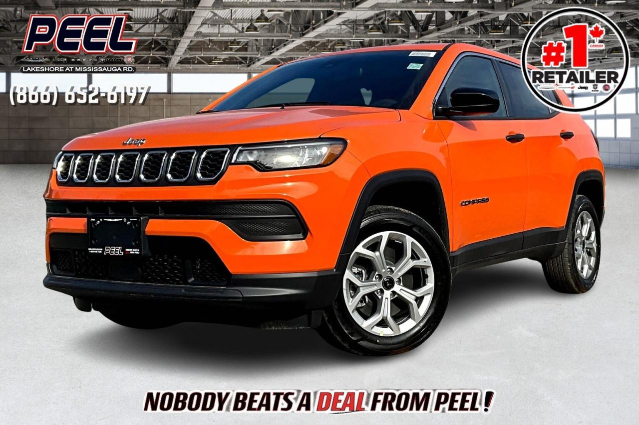 New 2026 Jeep Compass SPORT 4X4 | 8.4INCH TOUCHSCREEN | CARPLAY | ALLOYS for sale in Mississauga, ON