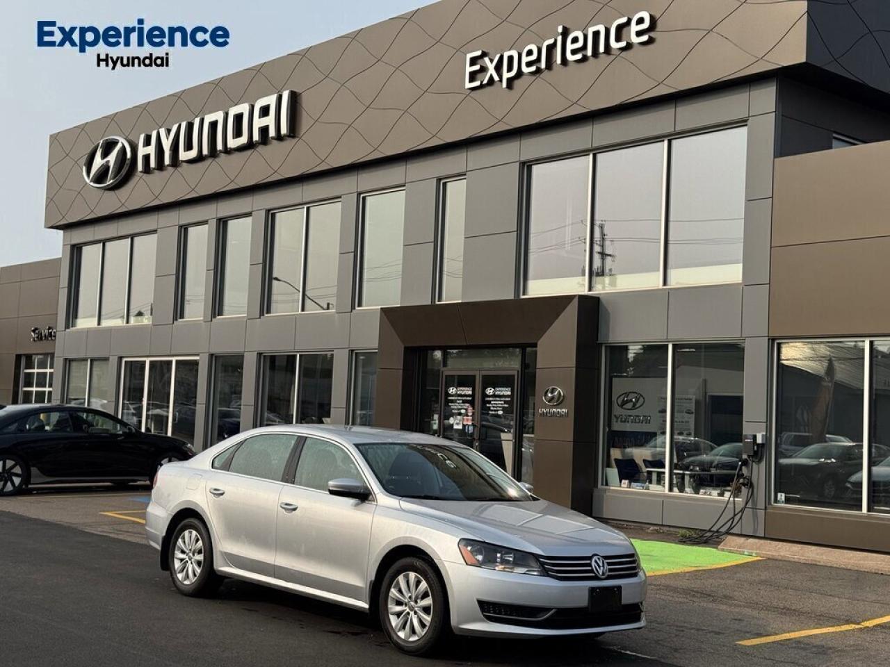 KBB.com 10 Most Comfortable Cars Under $30,000. As reported by NHTSA: 5 Star Overall Crash Rating. Side Impact Beams, Side Curtain Protection Curtain 1st And 2nd Row Airbags, Rear Child Safety Locks, Outboard Front Lap And Shoulder Safety Belts -inc: Rear Centre 3 Point, Height Adjusters and Pretensioners, Low Tire Pressure Warning. 
 
Fully-Loaded with Additional Options
Window Grid Diversity Antenna, Wheels w/Silver Accents, Variable Intermittent Wipers w/Heated Jets, Valet Function, Trunk Rear Cargo Access, Trip Computer, Transmission: 6-Speed Automatic w/Tiptronic -inc: sport mode, Tailgate/Rear Door Lock Included w/Power Door Locks, Strut Front Suspension w/Coil Springs, Streaming Audio.
 
 Visit Us Today 
 A short visit to Experience Hyundai located at 15 Mount Edward Rd, Charlottetown, PE C1A 5R7 can get you a reliable Passat today!
 Were PEIs Premier Credit Specialists! Good poor, bad, or new credit? Divorced? Self-Employed? We have you covered! Our Credit Specialists are on standby 24/7 to help get you behind the wheel today! APPLY FOR YOUR PRE-APPROVAL TODAY - https://www.steeleadvantagefinancing.com/7182