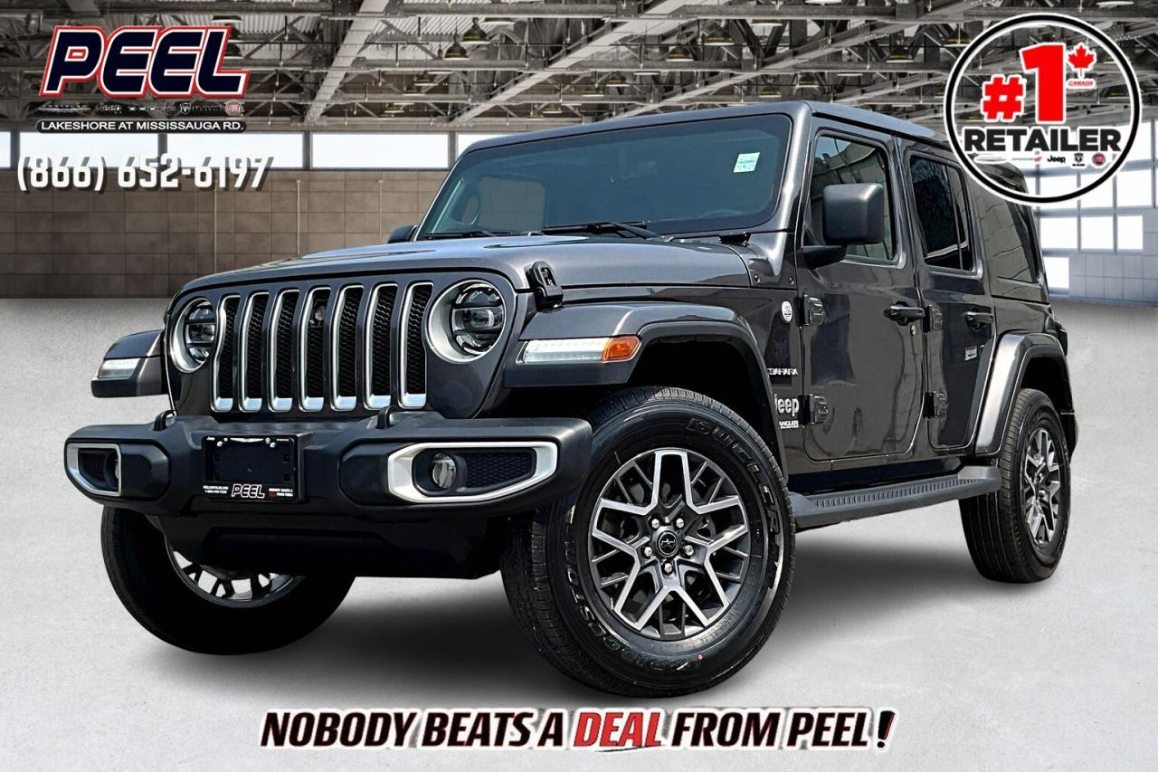 Used 2020 Jeep Wrangler Unlimited Sahara | Skytop | Leather | Alpine | NAV | 4X4 for sale in Mississauga, ON