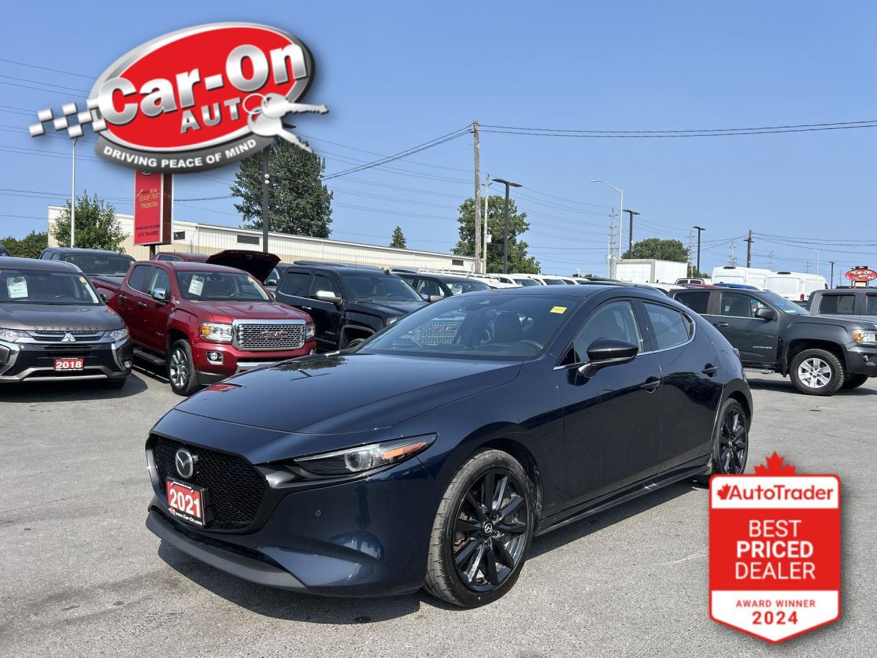 Used 2021 Mazda MAZDA3 Sport GT HATCH AWD| TURBO| HTD LEATHER| SUNROOF| 360 CAM for sale in Ottawa, ON