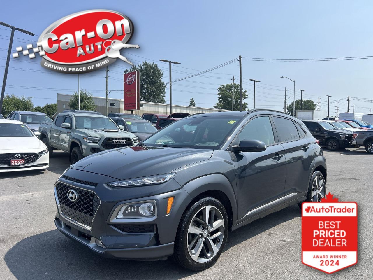 Used 2021 Hyundai KONA ULTIMATE AWD| ONLY 63,000KMS| HTD LEATHER| SUNROOF for sale in Ottawa, ON