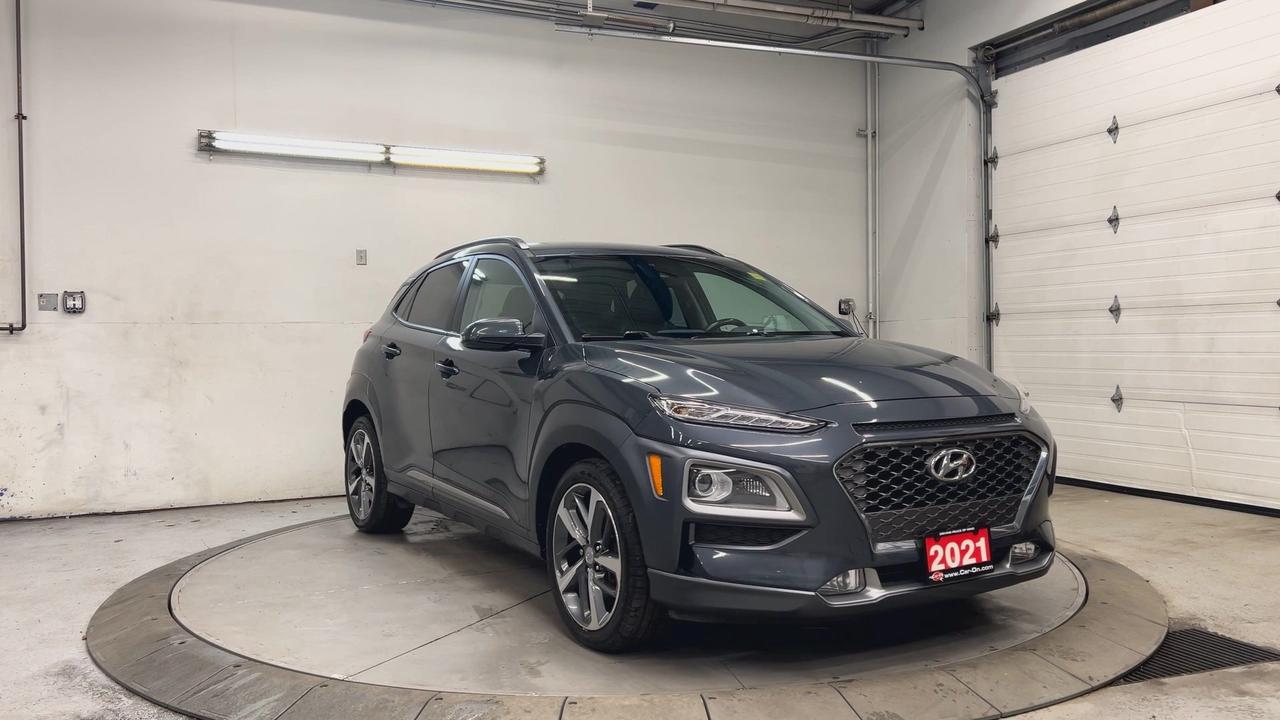 2021 Hyundai KONA ULTIMATE AWD| ONLY 63,000KMS| HTD LEATHER| SUNROOF Photo